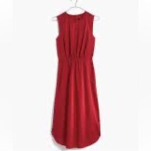 Madewell Bandana Lakeshore Dress red size 0